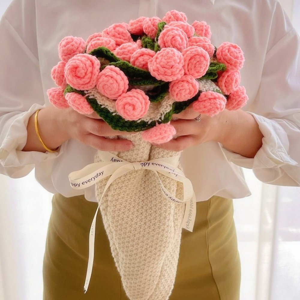 Handmade Flower Blanket