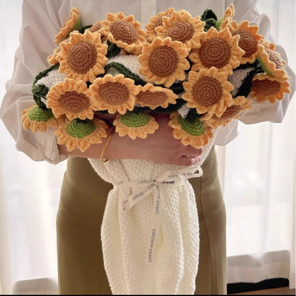 Handmade Flower Blanket